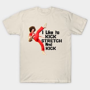 Sally Omalley - i like to kick stretch and kick T-Shirt
